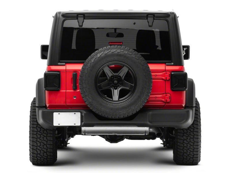 Raxiom 18-23 Jeep Wrangler JL LED Tail Lights- Blk Housing (Smoked Lens) J137647-JL J137647-JL Photo - Close Up