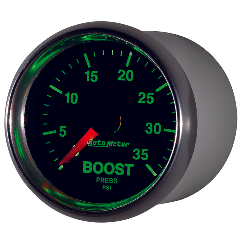AutoMeter GS 2 1/16 inch 35PSI Mechanical Boost Gauge 3804 3804 User 3