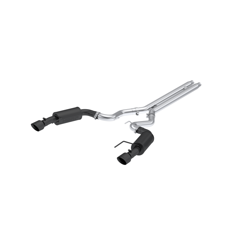 MBRP 2024 Ford Mustang GT S650, 5.0L 3in Cat-Back Dual Split Rear, Black-Coated (street) S7251BLK S7251BLK User 1