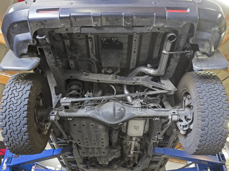 aFe Scorpion 2-1/2in Aluminized Steel Cat-Back Exhaust System High-Tuck To 49-06038 Photo - Mounted