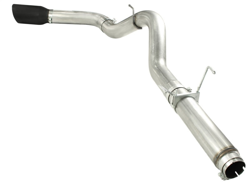 aFe POWER 49-42016-B Large Bore-HD 5" 409 SS DPF-Back Exhaust System 49-42016-B Photo - Unmounted