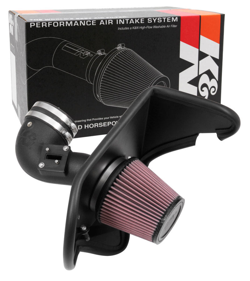 K&N Engineering K&N 16-17 Chevrolet Camaro I4-2.0T 57 Series FIPK Performance Intake Kit 57-3105 57-3105 Photo - out of package