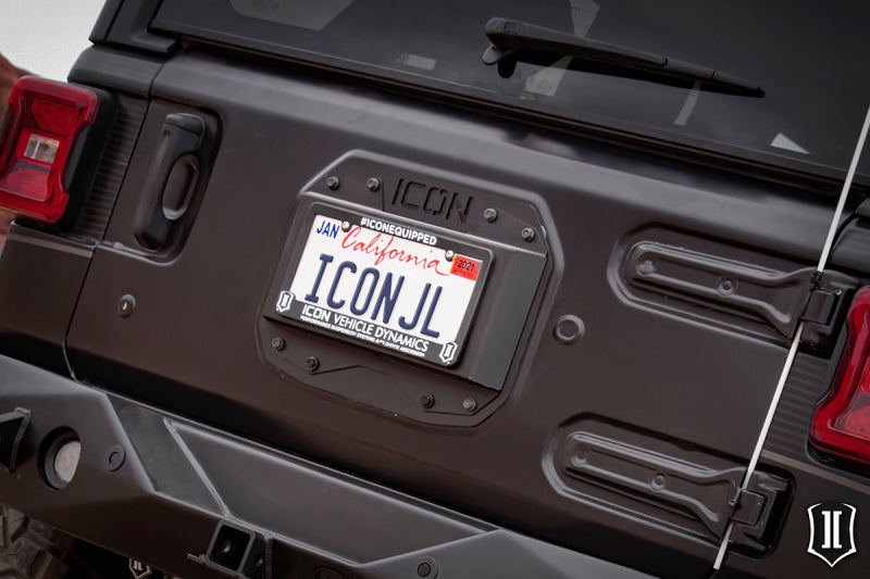 ICON 2018+ Jeep Wrangler JL Spare Tire Delete 25170 25170 Photo - Mounted