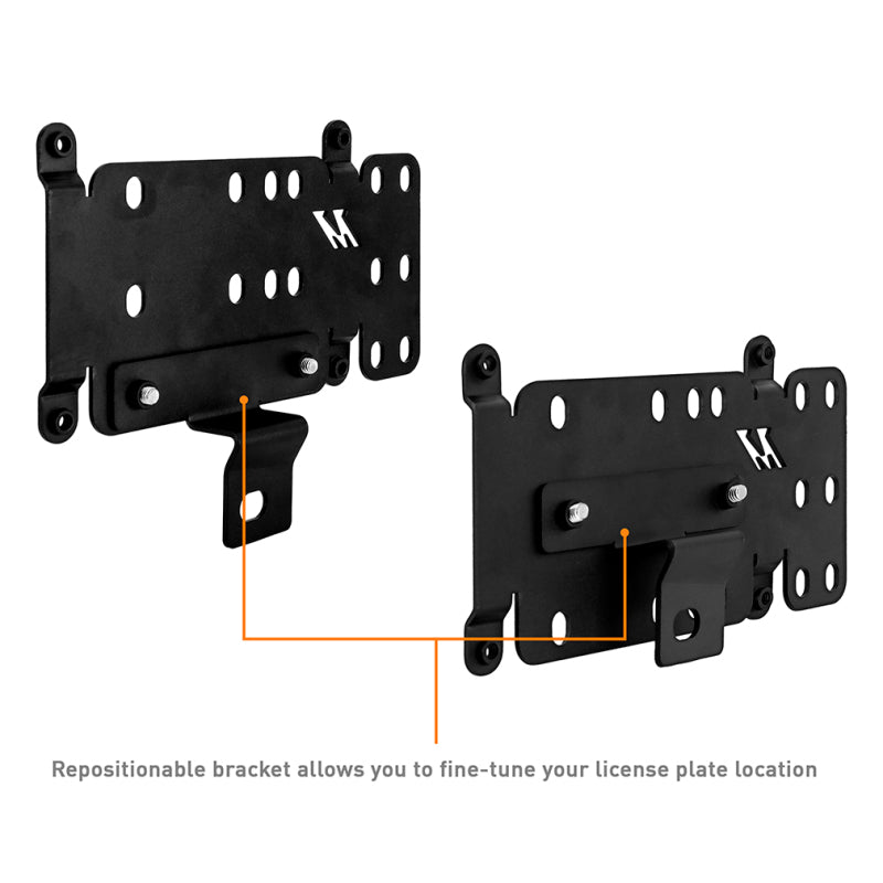 Mishimoto 2022+ Ford Bronco Capable Bumper License Plate Relocation MMLP-BR-22C MMLP-BR-22C User 1