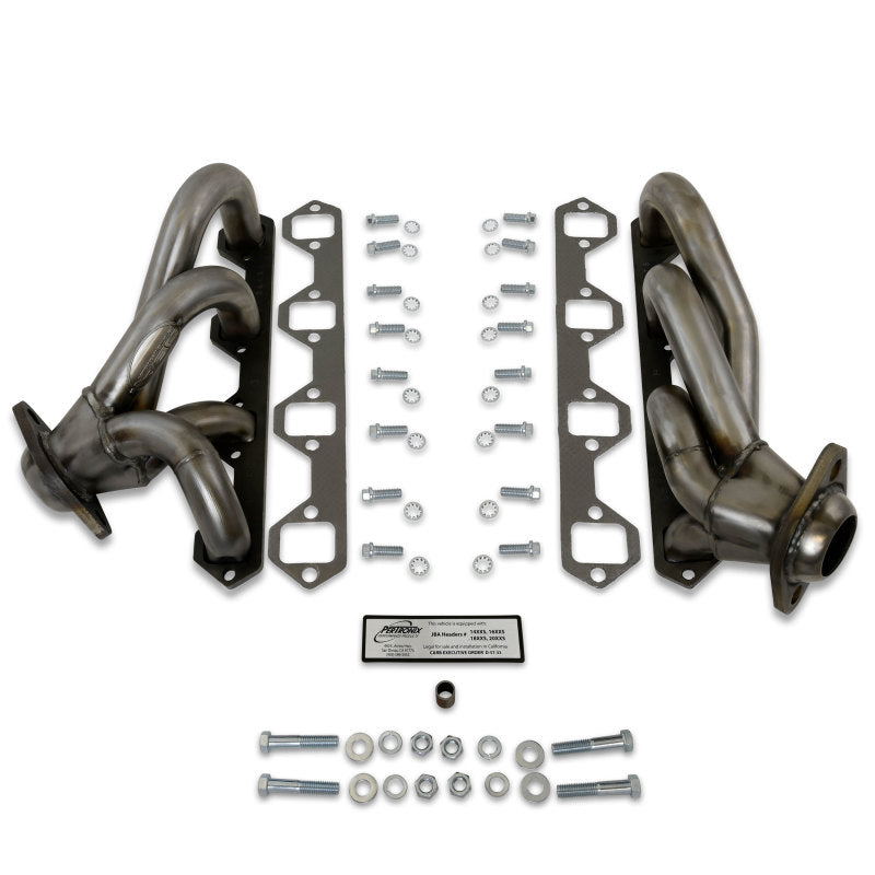 JBA 87-95 Ford F-150 5.0L SBF 1-1/2in Primary Raw 409SS Cat4Ward Header 1627S 1627S Photo - Primary