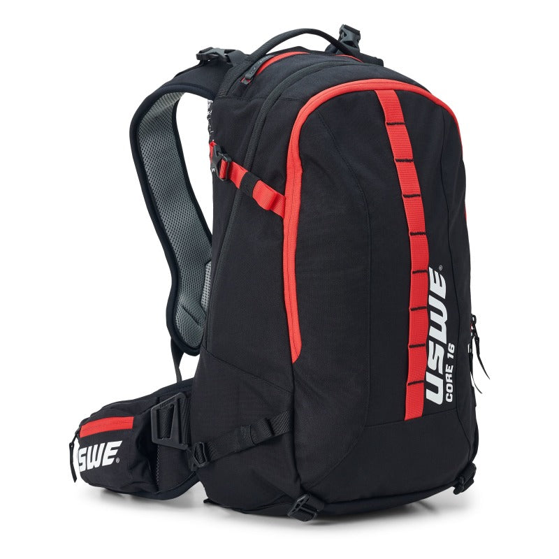 USWE Core Dirt Biking Daypack 16L - Black/USWE Red 2163336 2163336 Photo - Primary