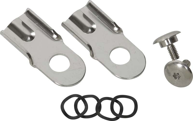 Kentrol 76-86 Jeep CJ8/CJ8 Tailgate Latch Pair CJ7/CJ8 - Polished Silver 30564 30564 Photo - Primary