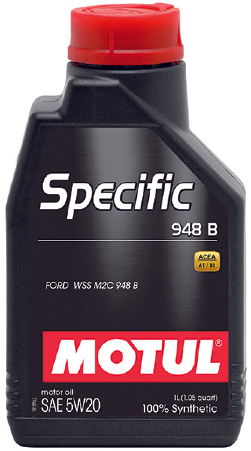 Motul OEM 100% Synthetic Engine Oils, Specific 948B 5W20, 1L 106317 Photo - Primary