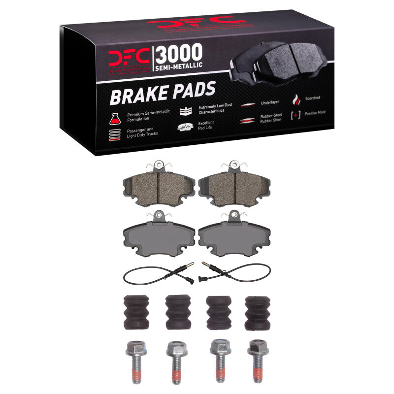DFC DFC 3000 Semi-Met Brake Pads Brakes, Rotors & Pads Brake Pads - OE main image