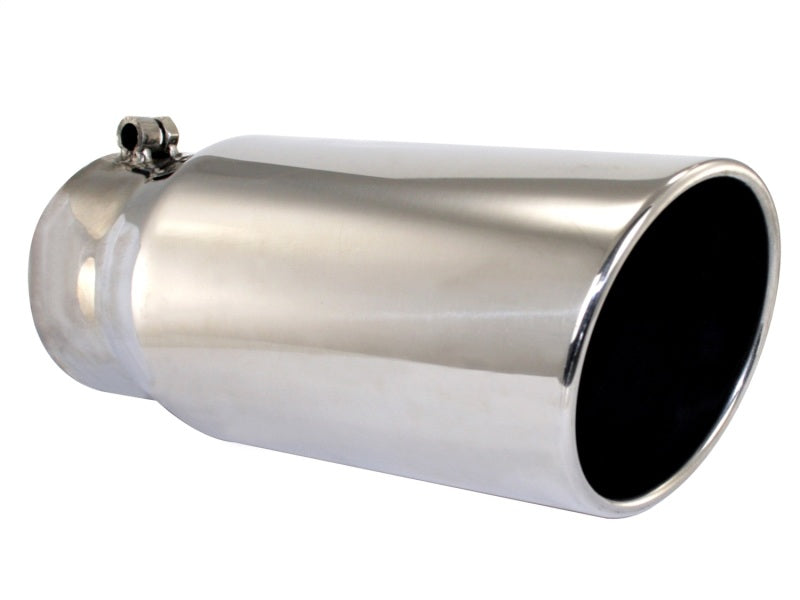 aFe Exhaust Tip Polished 4" In x 5" Out Chevy Silverado 2500 HD 2006-2006 49-90002 Photo - Primary