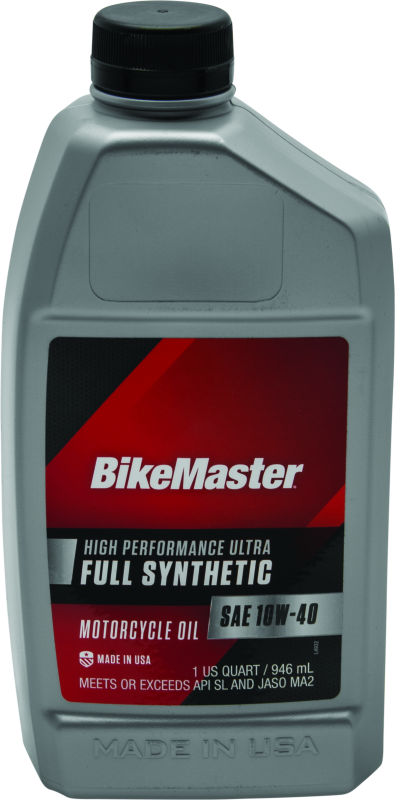 BikeMaster 10W40 Full Synthetic Oil - Quart 532322 532322 Photo - Primary