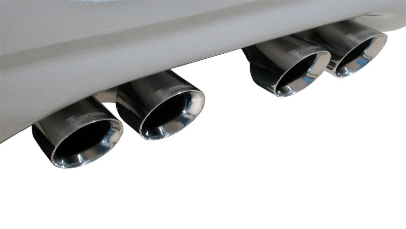 Corsa Performance 2.5" Dual Rear Exit Cat-Back Exhaust System with Twin 3.5" Tips 14111CB Photo - Mounted