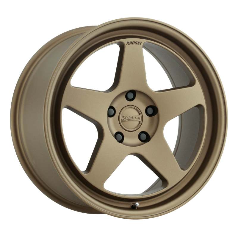 Kansei K12B Knp 18x8.5in / 5x112 BP / 35mm Offset / 66.56mm Bore - Bronze Wheel K12B-188517+35 K12B-188517+35 Photo - Primary