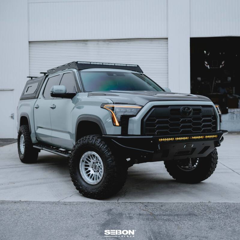 Seibon 22-24 Toyota Tundra / 23-24 Toyota Sequoia RR-Style Carbon Fiber Hood HD23TYTU-RR HD23TYTU-RR User 1