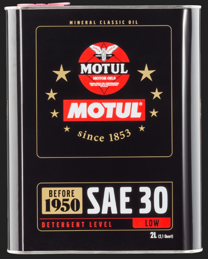 Motul Classic SAE 30 Oil - 6x2L 104509 104509 User 1