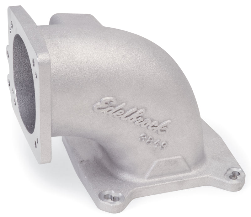 Edelbrock High Flow Intake Elbow, 95mm Throttle Body to Square-Bore Flange; as-c 3849 Photo - Primary