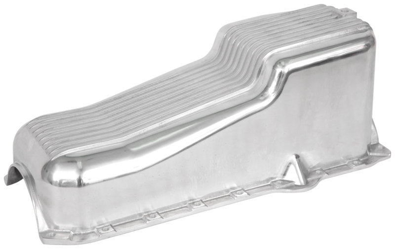 Spectre 1986-Up SB Chevy Oil Pan Kit - Polished Aluminum 4989 4989 Photo - lifestyle view