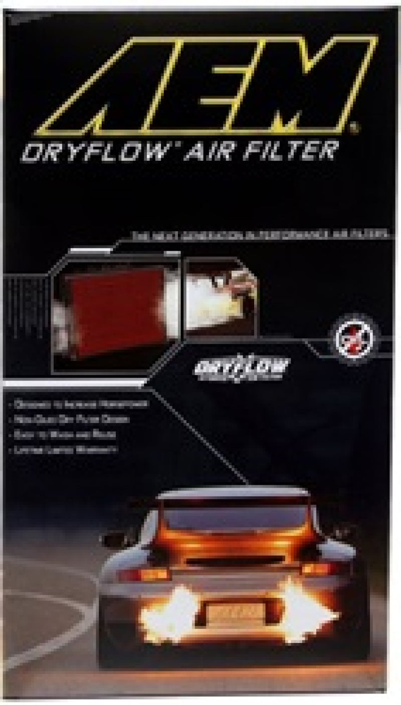 AEM Induction AEM 11-15 Kia Rio 1.4L / 1.6L DryFlow Air Filter 28-20472 28-20472 Photo - in package