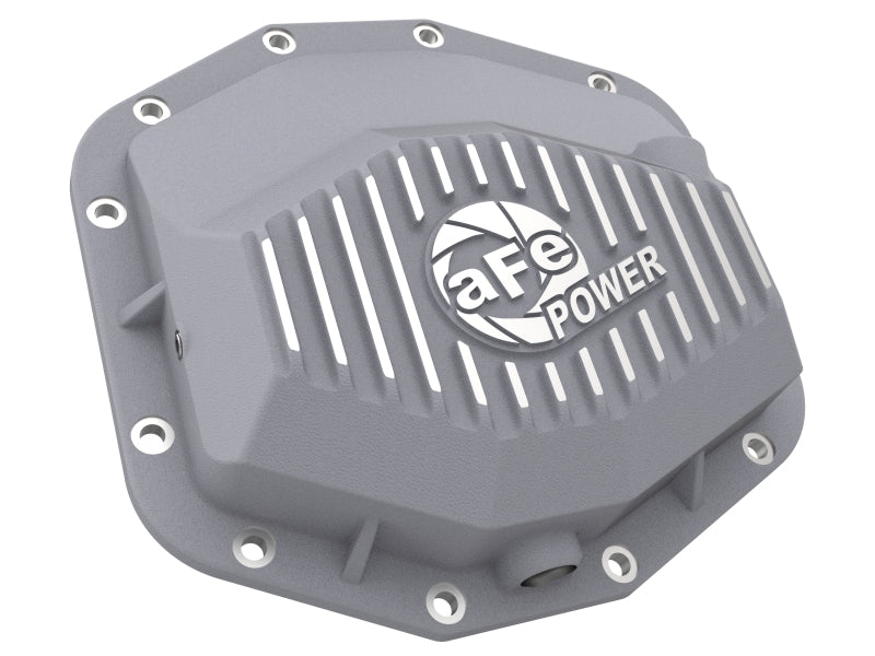 aFe 21-22 RAM 1500 TRX HEMI V8 6.2L(sc) Street Series Rear Differential Cover Raw w/ Machined Fins 46-71280A 46-71280A Photo - Unmounted