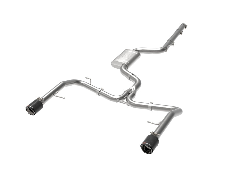 aFe 19-21 VW Jetta GLI (MKVII) L4-2.0L (t) MACH Force-Xp 304 SS Cat-Back Exhaust System Carbon Tips 49-36432-C 49-36432-C Photo - Primary