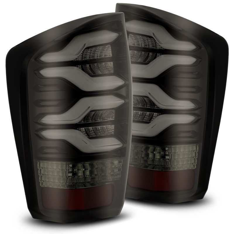 AlphaRex 16-20 Toyota Tacoma PRO-Series LED Tail Lights Jet Black 680010 680010 Photo - Primary