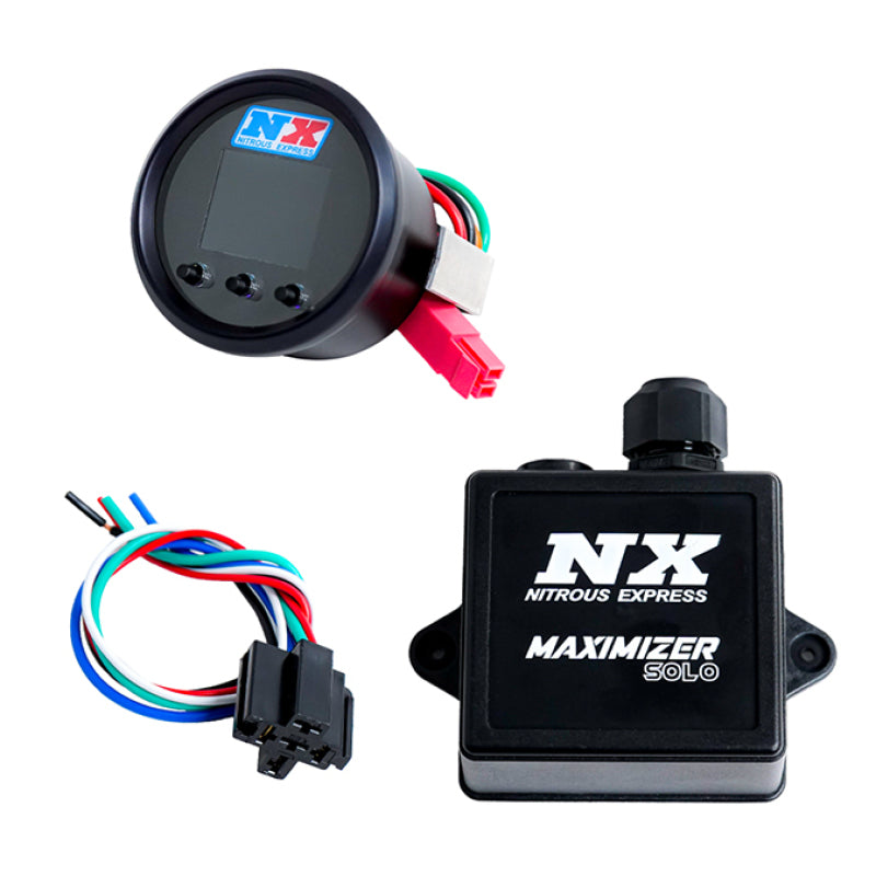 Nitrous Express 2-1/16in Maximizer Solo Nitrous Progressive Controller w/Harness/Module/Solenoid 16012 16012 User 1