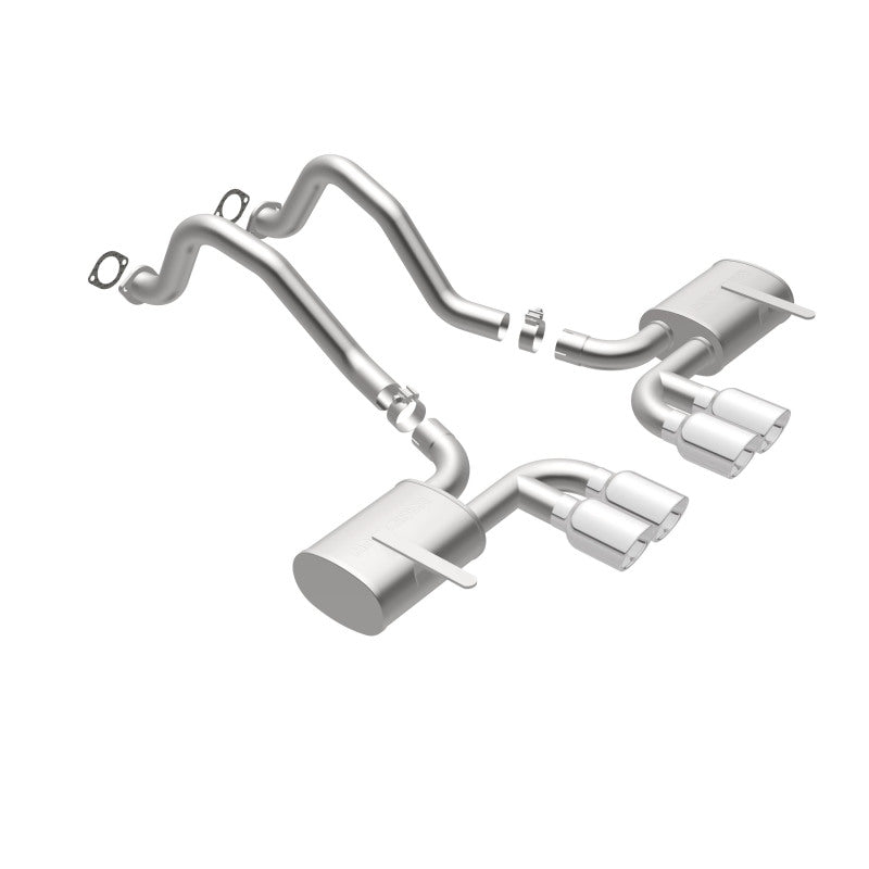 MagnaFlow Chevrolet Corvette Street Series Axle-Back Performance Exhaust System 16732 360 Degree Image Set
