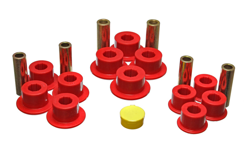 Energy Suspension Leaf Spring Bushing Set Red Chevrolet Silverado 1500 Base 1999-2004 3.2141R Photo - Primary