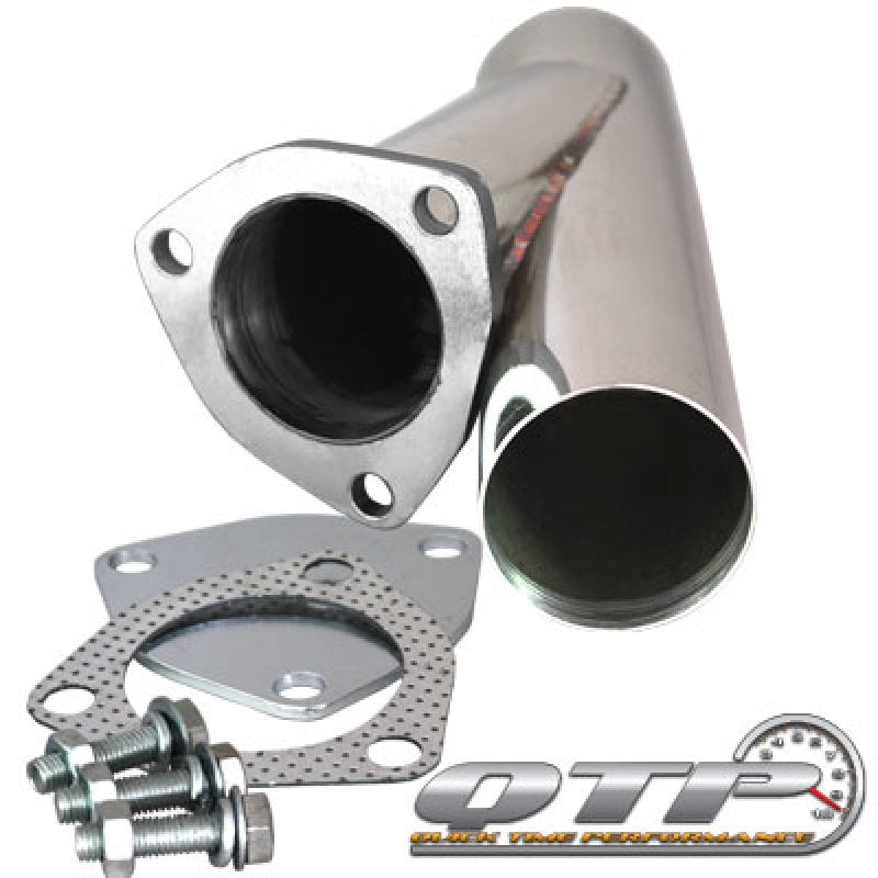 QTP 2.5in Weld-On QTEC Exhaust Cutout Y-Pipe 10250 10250 Photo - Primary