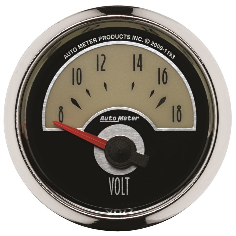 AutoMeter Cruiser Voltmeter 2 1/16in 18V Electric Gauge 1193 1193 Photo - Primary