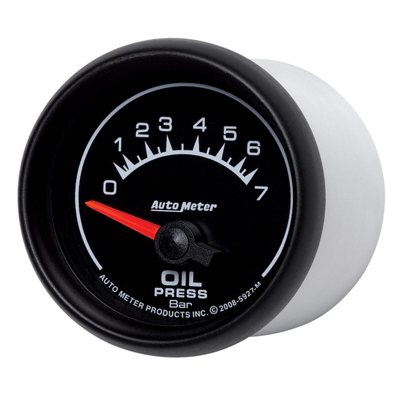 Autometer ES 52.4mm 0-7 Bar Oil Pressure SSE Gauge 5927-M 5927-M User 3