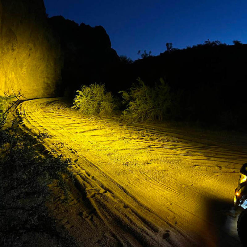 ARB NACHO Quatro Spot 4in. Offroad LED Light - Pair PM431 PM431 Photo - lifestyle view