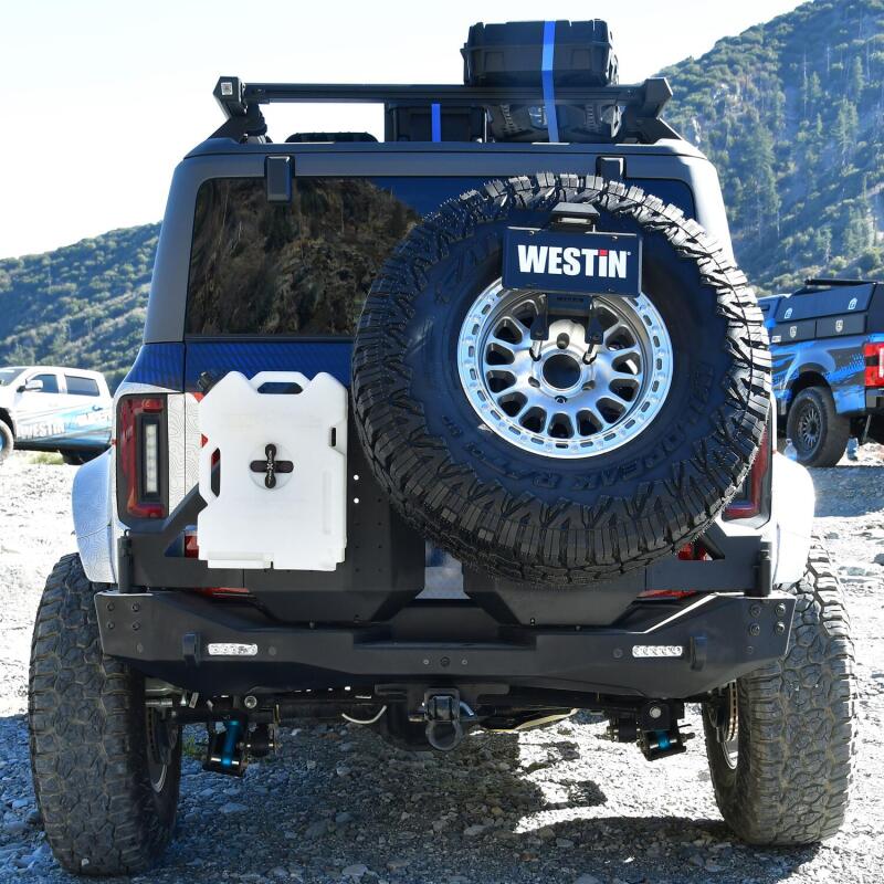 Westin 18-25 Wrangler JL Accessory For XTS Rear - D/S Swingout - Tex. Blk 59-722255 59-722255 Photo - lifestyle view