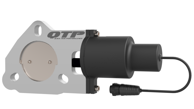 QTP 2.5in Bolt-On QTEC Electric Cutout Valve - Single QTEC25 QTEC25 Photo - Primary