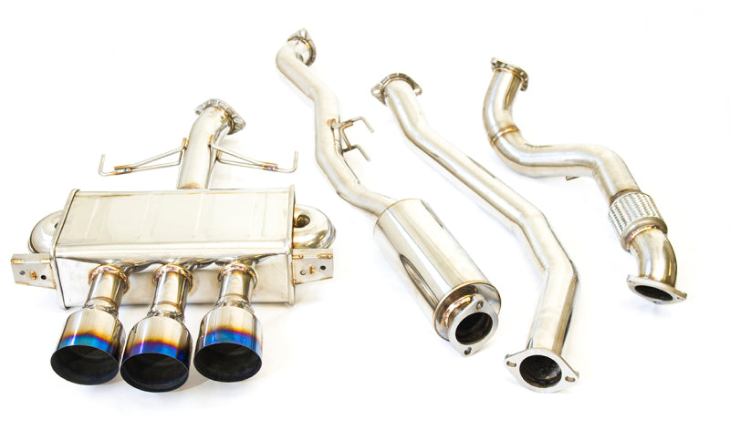 Invidia 17-19 Honda Civic Type R Q300 Triple Titanium Tip Cat-back Exhaust HS17CTRFQ33ST HS17CTRFQ33ST User 1