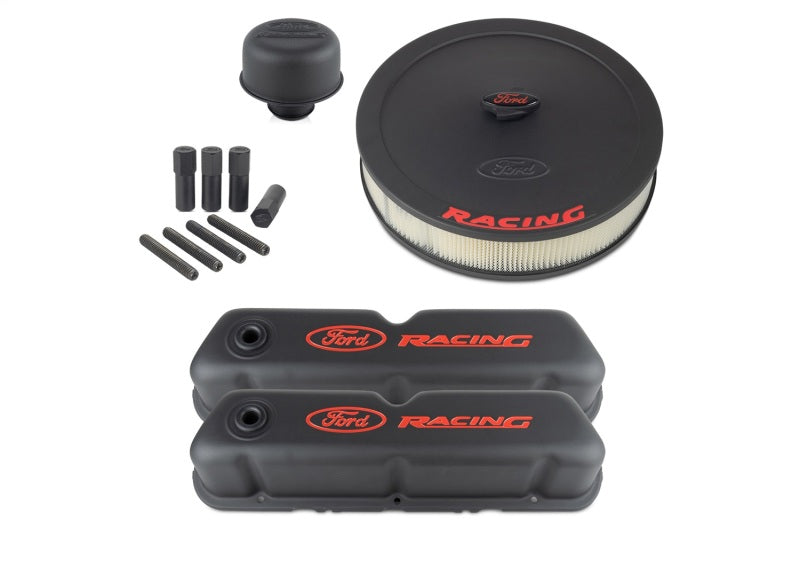 Ford Engine Dress up Kit Black w/Ford Racing Logo FRD302-500 302-500 Photo - Unmounted
