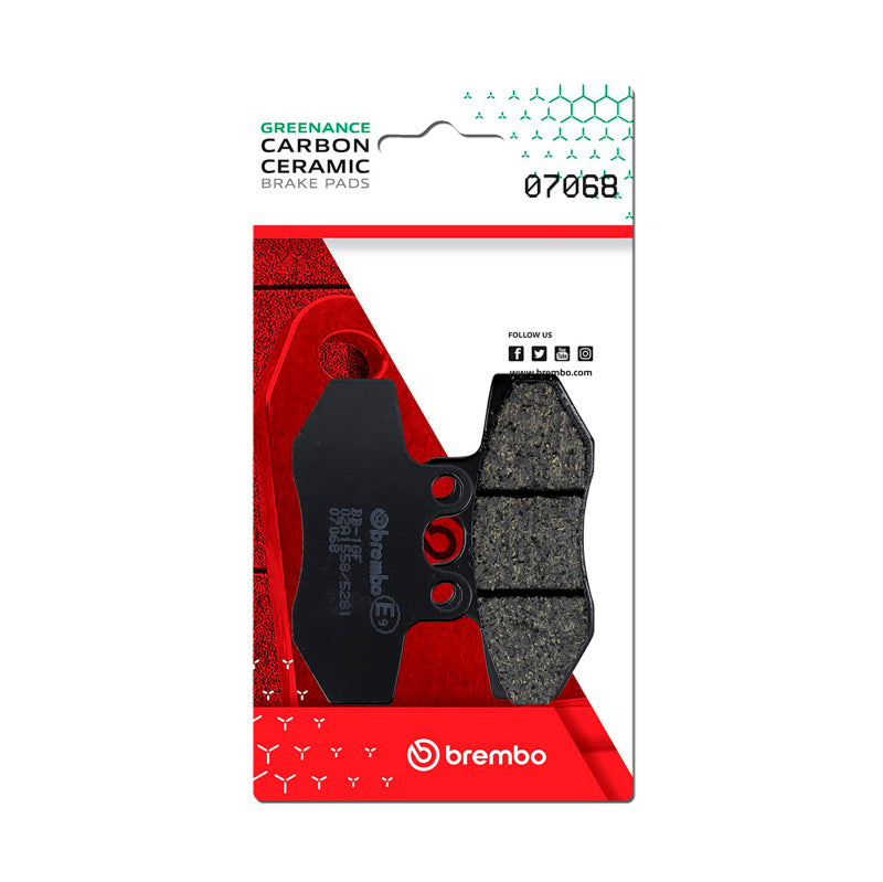Brembo OE Yamaha Cygnus Carbon Ceramic Brake Pad - Front 07068 07068 User 1