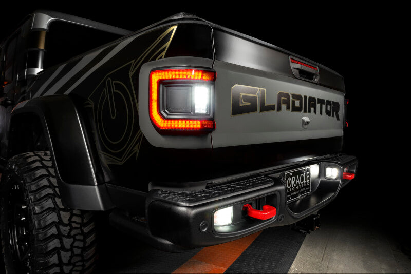 ORACLE Lighting Oracle Jeep Gladiator JT Flush Mount LED Tail Lights 5882-504 5882-504 Photo - lifestyle view
