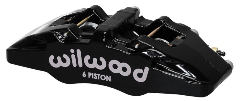 Wilwood Caliper-Forged DP6A, 5.25" mt.-R/H, 1.62/1.38"/1.38" Pistons, 1.10" 120-13432-BK User 1