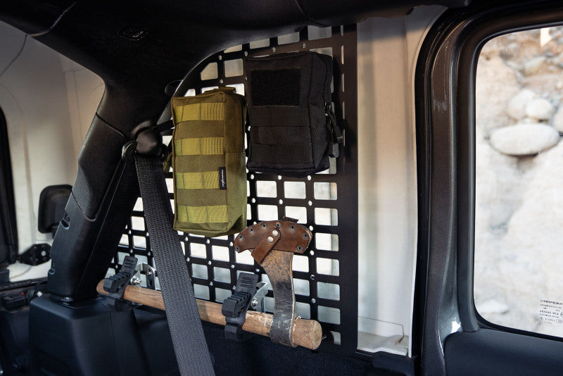 DV8 Offroad 2018+ Jeep Wrangler Rear Window Molle Panels MPJL-01 MPJL-01 Photo - Unmounted