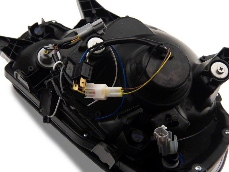 Raxiom 12-15 Toyota Tacoma Axial Projector Headlights w/ SEQL LED Bar- Blk Housing (Clear Lens) TT21850 TT21850 Photo - Close Up