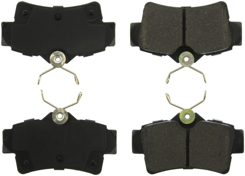 StopTech Street Brake Pads; Rear With Shims 308.06270 Photo - Unmounted