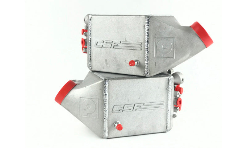 CSF 12-16 BMW M5 (F10) / 12-18 BMW M6 (F06/F12/F13) Twin Charge-Air-Cooler Set - Raw Finish 8109R 8109R Photo - Primary