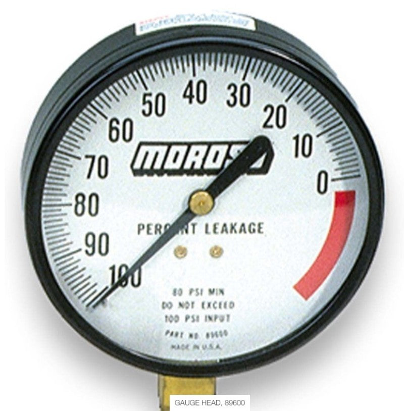 Moroso Gauge Head, 89600 97500 User 1