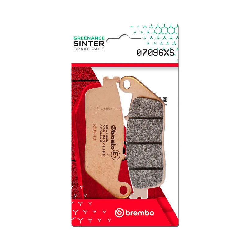 Brembo OE 07-09 Yamaha VP X-City 250cc/14-16 Yamaha YP RA XMAX 400cc Sinter Brake Pad - Front 07096XS 07096XS User 1