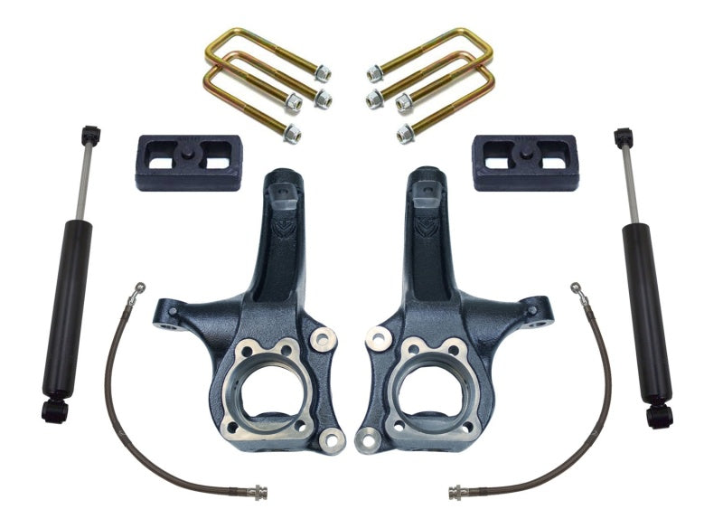 MaxTrac 15-18 Chevrolet Colorado 2WD 4in/2in MaxPro Spindle Lift Kit w/MaxTrac Shocks K880442 K880442 Photo - Primary