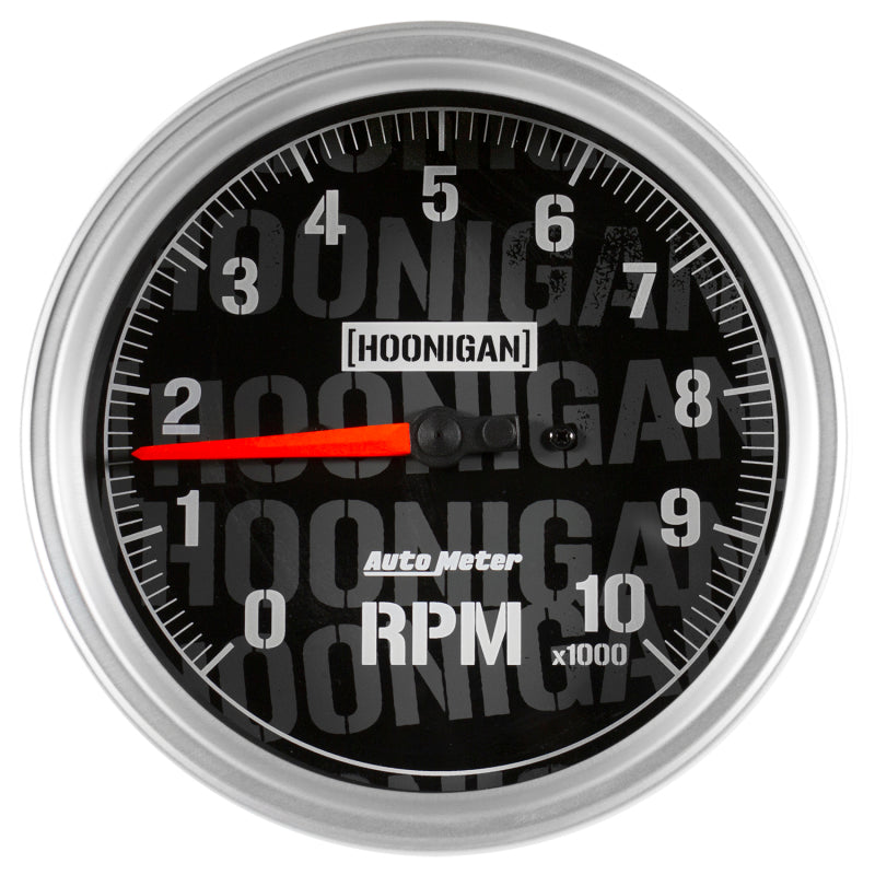 Autometer Tach 5" 10k Rpm In-Dash Hoonigan 4498-09000 Photo - Primary