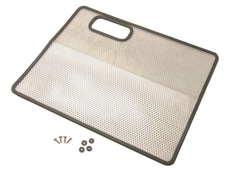 Kentrol 87-95 Jeep Wrangler YJ Bug Shield - Polished Silver 30440 30440 Photo - Primary