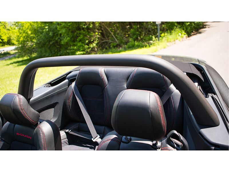 ROUSH 2015-2019 Ford Mustang Convertible Charcoal Style Bar 421911 421911 Photo - Mounted