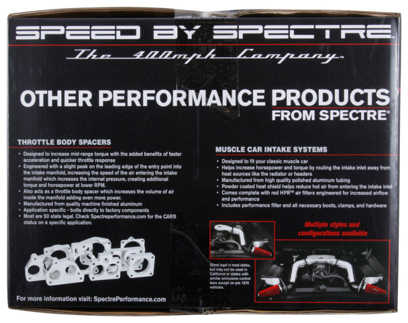 Spectre 06-11 Honda Civic L4-1.8L F/I Air Intake Kit 9076 9076 Photo - in package